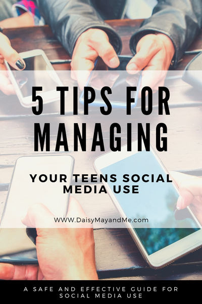 5 Tips for Managing Your Teen's Social Media Usage